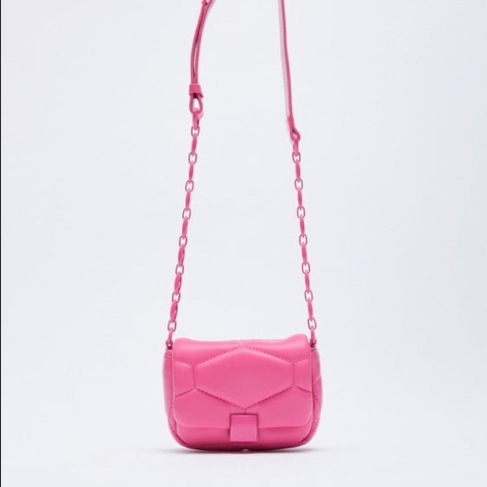 Zara mini hot pink crossbody